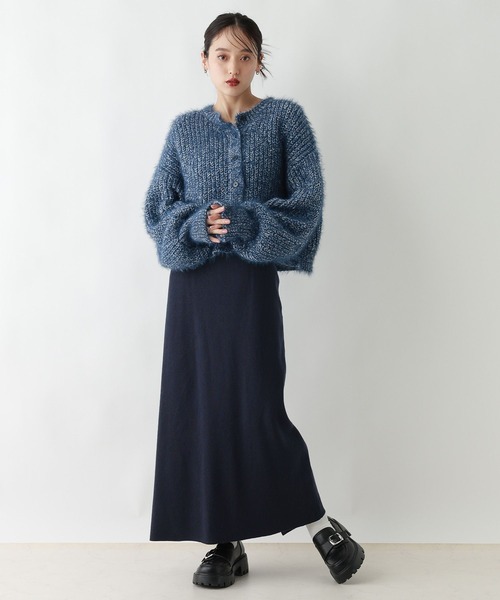 フェザーニットセットアップ（ニット/セーター）｜RAGEBLUE（レイジ