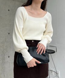 CAPRICIEUX LE'MAGE | スクエアパフニット(ニット/セーター)