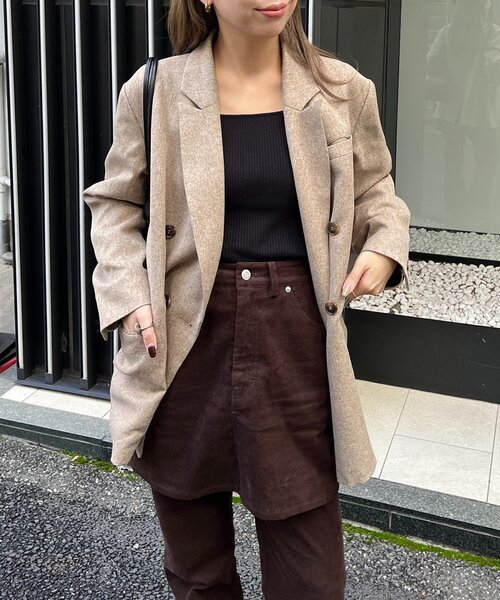 CAPRICIEUX LE'MAGE(カプリシューレマージュ)の「スクエアパフニット(ニット/セーター・レディース・ブラック/ベージュ/オフホワイト・FREE)」の16枚目の写真