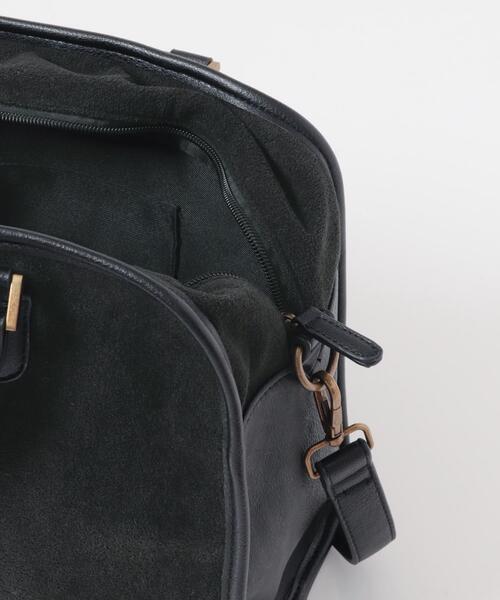 KBF(ケイビーエフ)の「パイルボストンBAG(ボストンバッグ・レディース・キャメル/チャコールグレー・ONE)」の18枚目の写真
