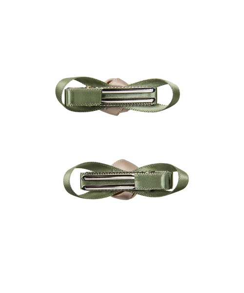 EMIS(イミス)の「MINI CORSAGE HAIR CLIP(バレッタ/ヘアクリップ・レディース・アイボリー/ベージュ/レッド/ピンク・FREE)」の7枚目の写真