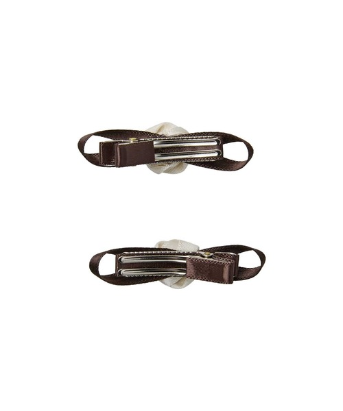 EMIS(イミス)の「MINI CORSAGE HAIR CLIP(バレッタ/ヘアクリップ・レディース・アイボリー/ベージュ/レッド/ピンク・FREE)」の9枚目の写真