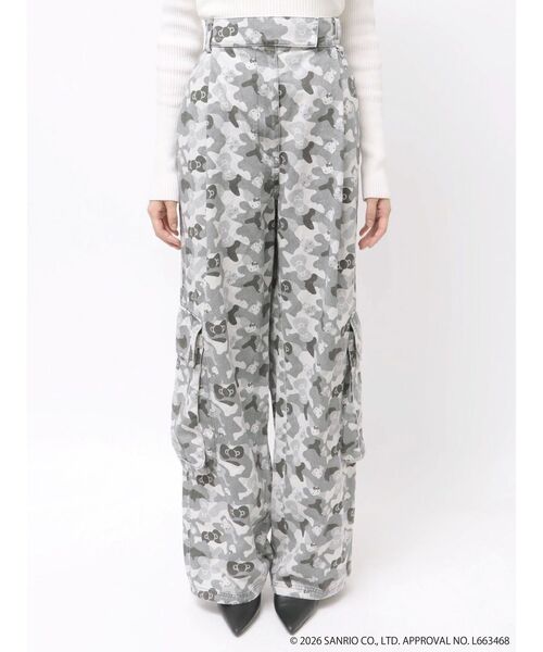 セール】【HELLO KITTYコラボ】カモフラワークパンツ（その他パンツ