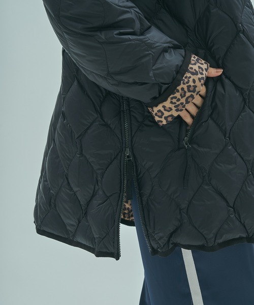 TAION(タイオン)の「【ROSE BUD別注】(TAION)MILITARY M65 LINER W-ZIP DOWN JACKET(ダウンジャケット/コート・レディース・ブラック/カーキ・M)」の12枚目の写真
