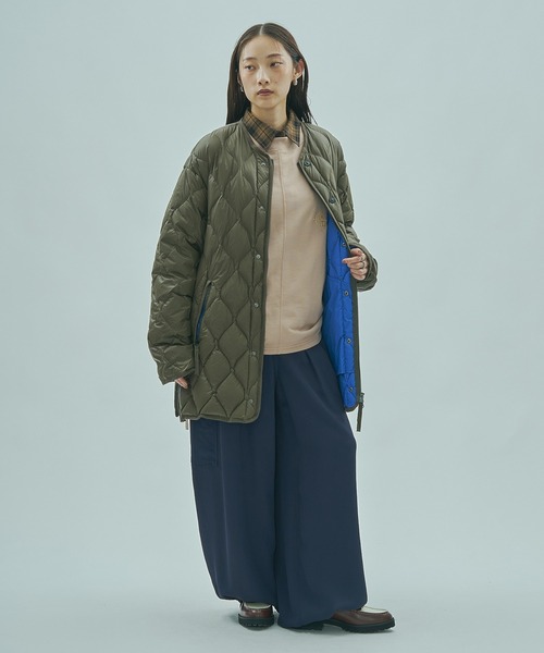 TAION(タイオン)の「【ROSE BUD別注】(TAION)MILITARY M65 LINER W-ZIP DOWN JACKET(ダウンジャケット/コート・レディース・ブラック/カーキ・M)」の22枚目の写真
