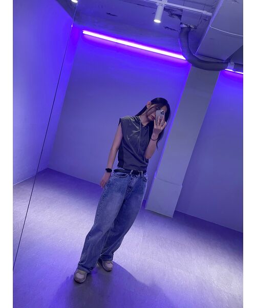 AVANDRESS（アバンドレス ）の「this is wide denim pants snow BLUE（デニムパンツ・レディース・その他・SMALL/MEDIUM/LARGE/X-LARGE/X-SMALL/XX-SMALL/XX-LARGE）」の10枚目の写真