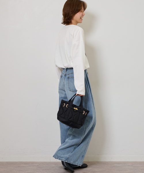 JOURNAL STANDARD relume（ジャーナルスタンダード　レリューム）の「《追加》シティフォトロングスリーブTee（Tシャツ/カットソー・レディース・ブラック/ホワイト・FREE）」の10枚目の写真