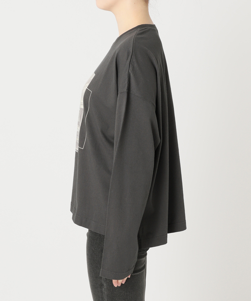 JOURNAL STANDARD relume（ジャーナルスタンダード　レリューム）の「《追加》シティフォトロングスリーブTee（Tシャツ/カットソー・レディース・ブラック/ホワイト・FREE）」の15枚目の写真