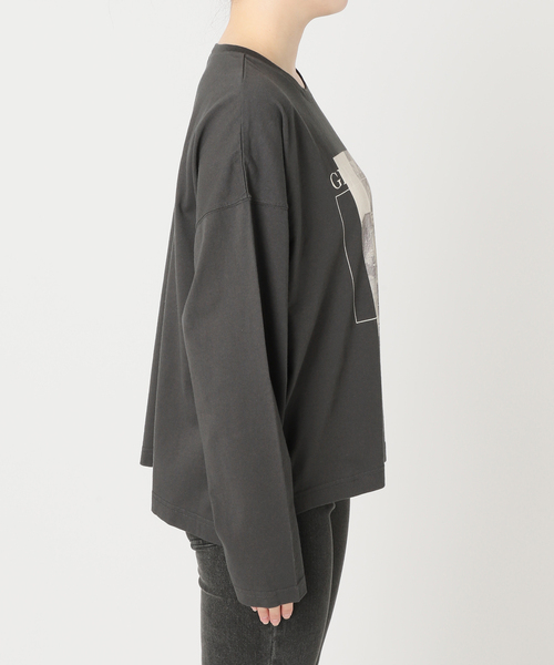 JOURNAL STANDARD relume（ジャーナルスタンダード　レリューム）の「《追加》シティフォトロングスリーブTee（Tシャツ/カットソー・レディース・ブラック/ホワイト・FREE）」の17枚目の写真