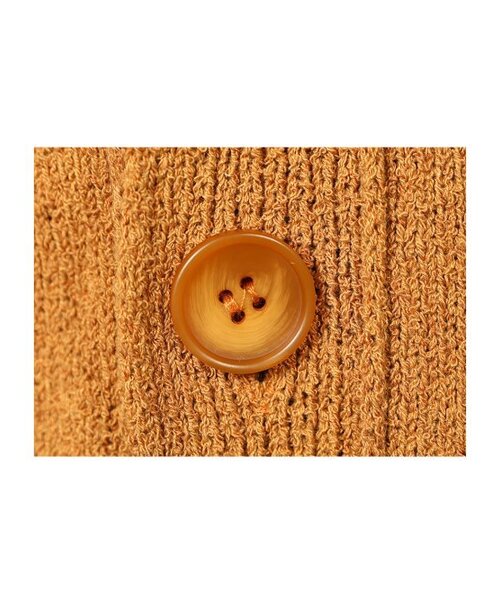 GUBIN（グビン）の「ラグランパターンブークルカーディガン - ブリック（カーディガン/ボレロ・レディース・その他・MEDIUM/LARGE）」の8枚目の写真