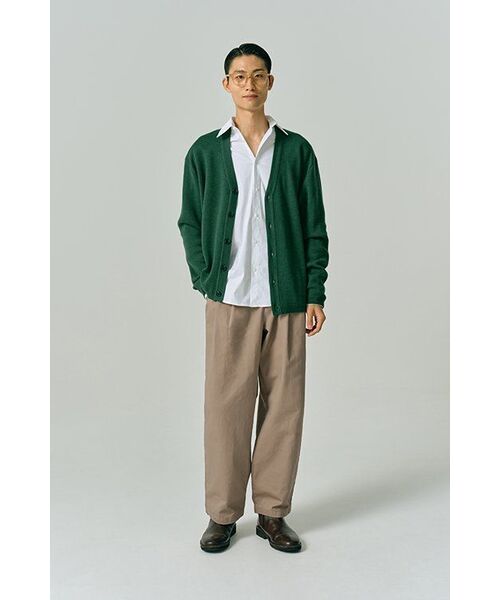 MUSINSA STANDARD（ムシンサスタンダード）の「スリータックセミバルーンチノパンツ[ベージュ]（その他パンツ・メンズ・その他・27/28/29/31/36）」の15枚目の写真