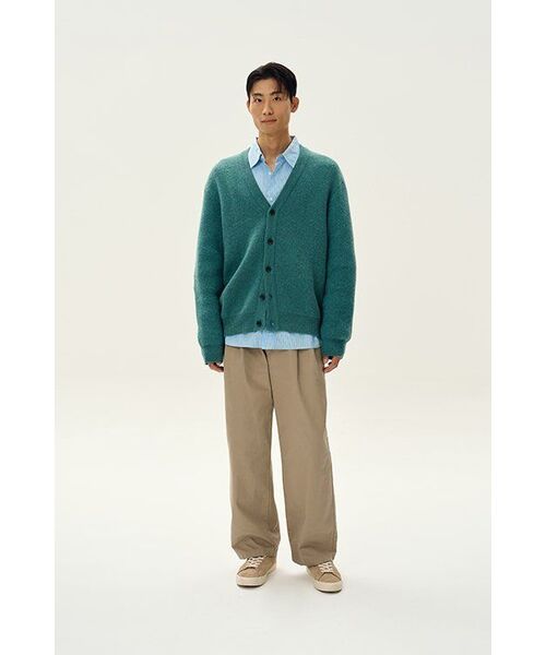 MUSINSA STANDARD（ムシンサスタンダード）の「スリータックセミバルーンチノパンツ[ベージュ]（その他パンツ・メンズ・その他・27/28/29/31/36）」の16枚目の写真