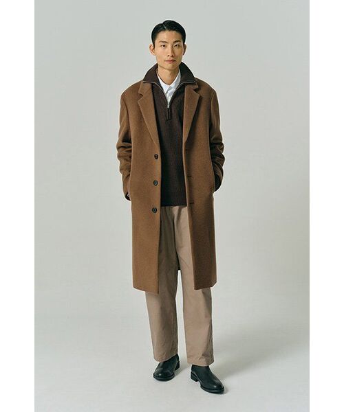 MUSINSA STANDARD（ムシンサスタンダード）の「スリータックセミバルーンチノパンツ[ベージュ]（その他パンツ・メンズ・その他・27/28/29/31/36）」の20枚目の写真