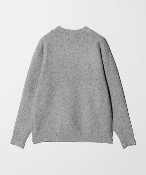 A DAY IN THE LIFE UNITED ARROWS(アデイインザライフユナイテッドアローズ)の「ミドルゲージ アンゴラミックス クルーネック ニット-ウォッシャブル-<A DAY IN THE LIFE>(ニット/セーター・メンズ・ネイビー/ホワイト/ピンク/ライトグレー・M/L)」の9枚目の写真