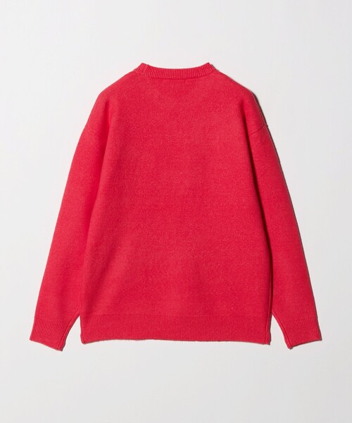 A DAY IN THE LIFE UNITED ARROWS(アデイインザライフユナイテッドアローズ)の「ミドルゲージ アンゴラミックス クルーネック ニット-ウォッシャブル-<A DAY IN THE LIFE>(ニット/セーター・メンズ・ネイビー/ホワイト/ピンク/ライトグレー・M/L)」の12枚目の写真