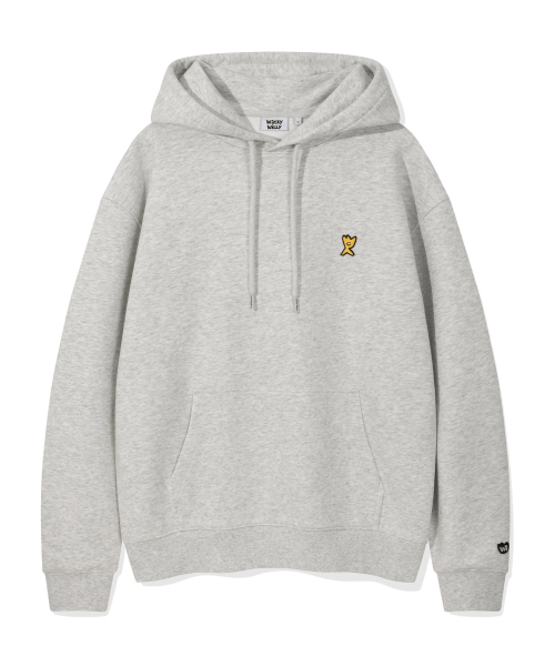 Wacky WiLLy(ワッキーウィリー)の「シグニチャーキキワッペンフードライトグレー(パーカー・レディース・その他・X-LARGE/SMALL/MEDIUM/LARGE/X-SMALL)」の2枚目の写真