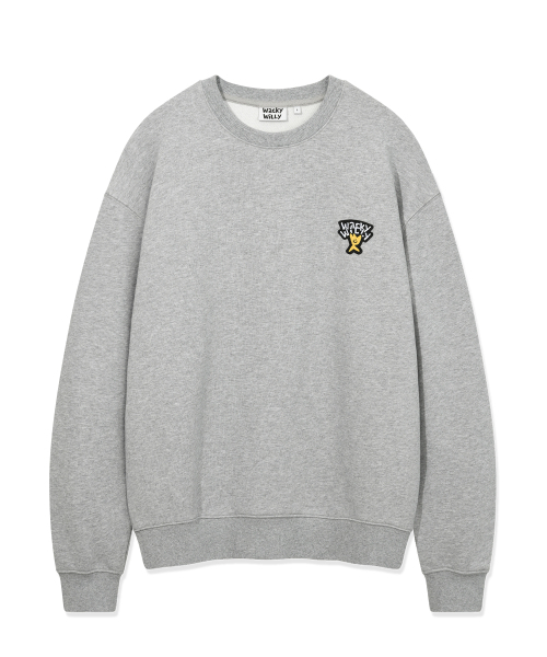Wacky WiLLy(ワッキーウィリー)の「ベーシックロゴワッペンスウェットグレー(スウェット・レディース・その他・LARGE/X-LARGE/X-SMALL/SMALL/MEDIUM)」の2枚目の写真