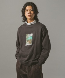 CITY PHOTO PRINT SWEAT CREW / シティフォトプリントスウェットクルー