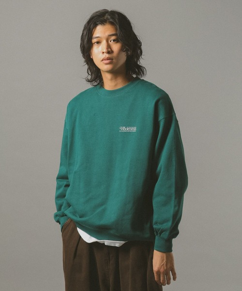 セール】CITY PHOTO PRINT SWEAT CREW / シティフォトプリント
