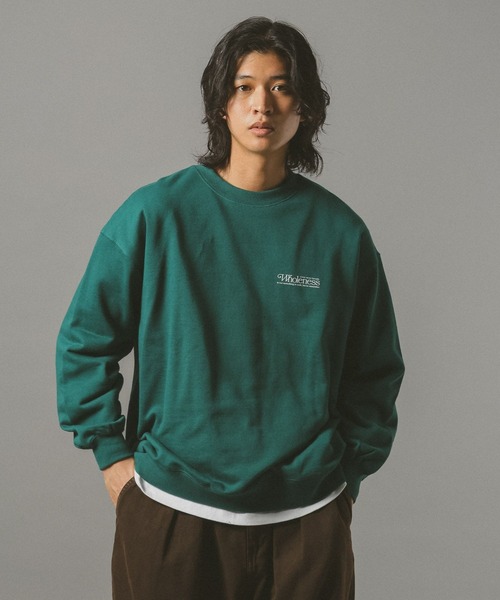 セール】CITY PHOTO PRINT SWEAT CREW / シティフォトプリント