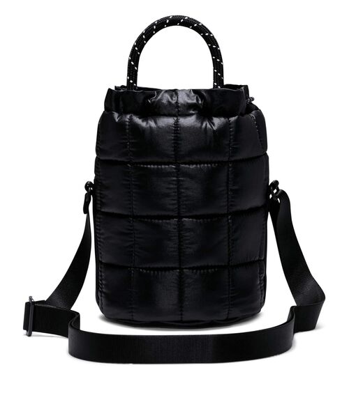NIKE（ナイキ）の「ナイキ スポーツウェア パフル タイニートート (3L) / Nike Sportswear Puffle Tiny Tote (3L) HQ6709-010 Black（トートバッグ・メンズ・ブラック・ONE SIZE）」の6枚目の写真