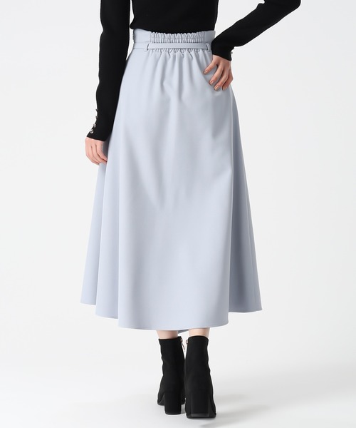 31 Sons de mode（トランテアン　ソン　ドゥ　モード）の「2025秋冬新作 ベルト付きアシメフレアスカート（スカート・レディース・ブルー/ブラック/アイボリー・S/M）」の21枚目の写真