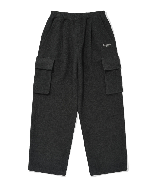 COVERNAT(カバーナット)の「ブークルジャージワンタックセミワイドフィットカーゴパンツチャコール(その他パンツ・レディース・その他・SMALL/MEDIUM/LARGE)」の2枚目の写真