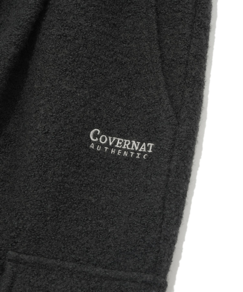 COVERNAT(カバーナット)の「ブークルジャージワンタックセミワイドフィットカーゴパンツチャコール(その他パンツ・レディース・その他・SMALL/MEDIUM/LARGE)」の7枚目の写真