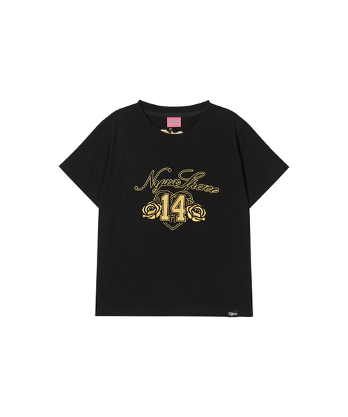 NYXX(エヌワイエックスエックス)の「ブルーミングハートTシャツ ブラック(Tシャツ/カットソー・レディース・その他・F)」の2枚目の写真