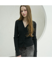 Zuri Two-way Knit Cardigan - 5COL（カーディガン/ボレロ