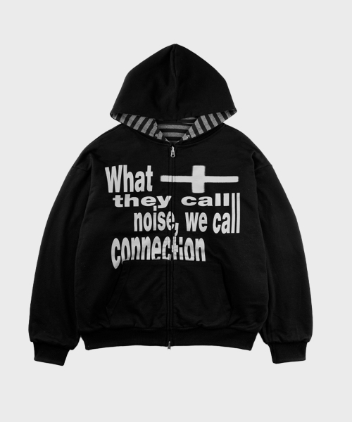 SAINTPAIN(セイントペイン)の「SPストライプリバーシブルフードジップアップブラック(パーカー・レディース・その他・MEDIUM/LARGE)」の8枚目の写真