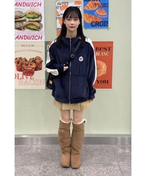 SEARCH410（サーチ410）の「ベルベットコーデュロイジップアップネイビー（ナイロンジャケット・メンズ・その他・LARGE）」の6枚目の写真