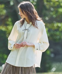 CASPER JOHN | String tie band collar shirts/ストリングタイバンドカラーシャツ(シャツ/ブラウス)