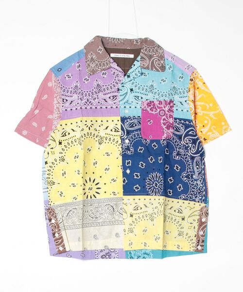 Children of the discordance VINTAGE BANDANA PATCHWORK SHIRTS SS / COTDSH-104-SP