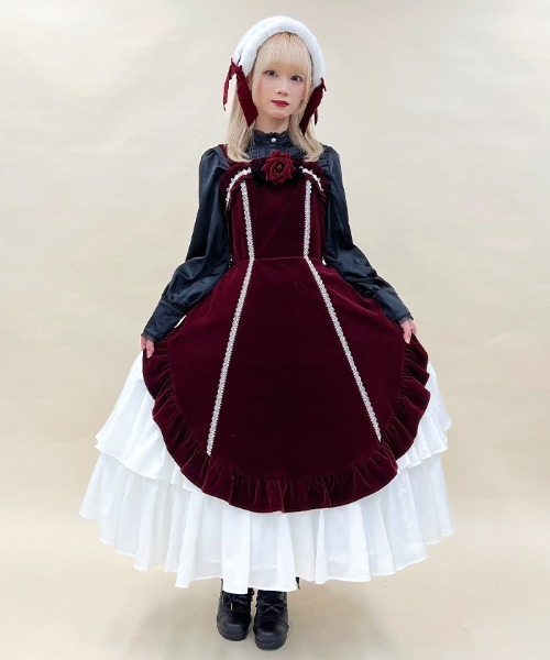 ウィンタージャンパースカート（ワンピース）｜Chalmiere（シャ