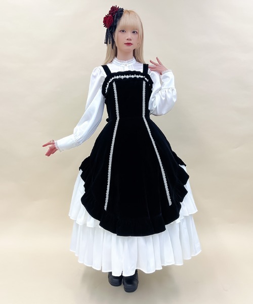 ウィンタージャンパースカート（ワンピース）｜Chalmiere（シャ