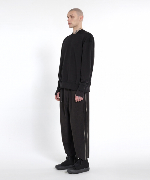 DGNAK(ディグナク)の「ワイドバギーパンツ (ブラック)_ PE1PA0707(その他パンツ・メンズ・その他・SMALL/MEDIUM/LARGE)」の3枚目の写真