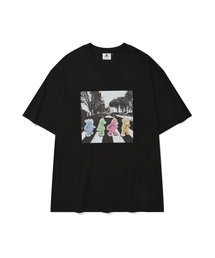 DYSFUNCT（ディスファンクト）の「THE FOURSOME BEAR T-SHIRT(BLACK)（Tシャツ/カットソー）」