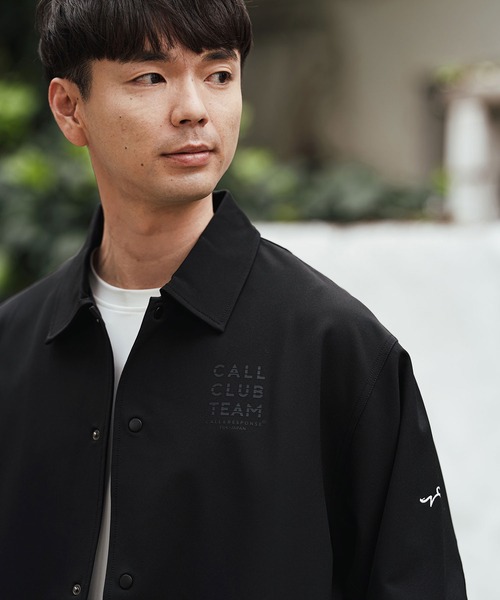 CALL&RESPONSE（コールアンドレスポンス）の「mj11305- CALL TEAMシングルジャケット(260-1101-06)（その他アウター・メンズ・ブラック×ホワイト/ブラック×ブラック・4/2）」の5枚目の写真