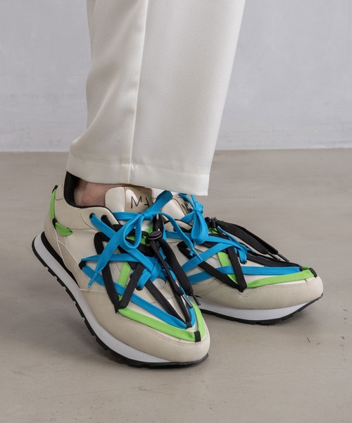 MARECHAL TERRE（マルシャルテル）の「オリジナルスニーカー（スニーカー・レディース・マルチ/ブラック×レッド/アイボリー/グレー/ブラック×ブラック・24.5/23.5）」の16枚目の写真