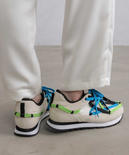 MARECHAL TERRE（マルシャルテル）の「オリジナルスニーカー（スニーカー・レディース・マルチ/ブラック×レッド/アイボリー/グレー/ブラック×ブラック・24.5/23.5）」の17枚目の写真