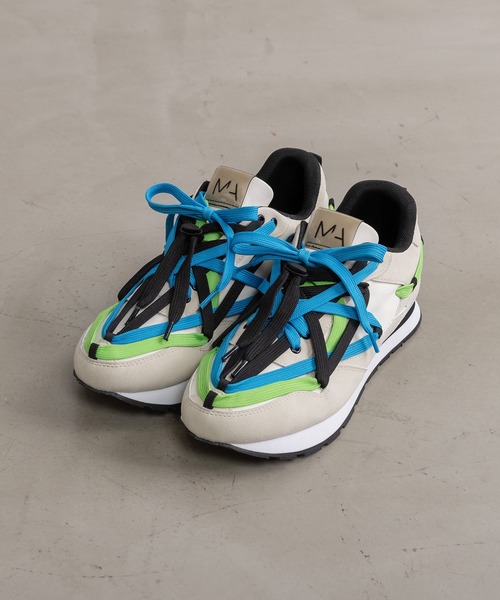 MARECHAL TERRE（マルシャルテル）の「オリジナルスニーカー（スニーカー・レディース・マルチ/ブラック×レッド/アイボリー/グレー/ブラック×ブラック・24.5/23.5）」の15枚目の写真