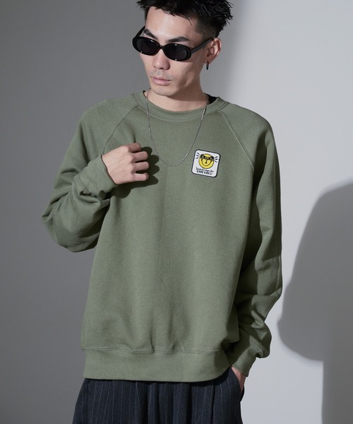 DIET BUTCHER SLIM SKIN 再構築ピグメント加工スウェット DIET BUTCHER SLIM SKIN/ダイエットブッチャースリムスキン RADIAL