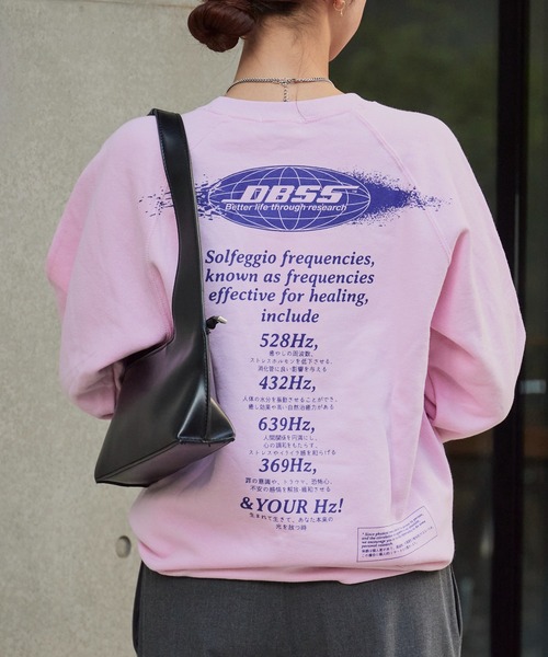 DIET BUTCHER SLIM SKIN(ダイエットブッチャースリムスキン)の「DIET BUTCHER SLIM SKIN/ダイエットブッチャースリムスキン RADIAL SWEAT ワッペンロゴ クルーネック スウェット トレーナー(スウェット・メンズ・パープル/グリーン/グレー/ブルー/オリーブ/ライトピンク・S/M)」の16枚目の写真