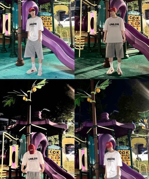 UNLOADER（アンローダー）の「パーマネント Fタイプ オーバーサイズ Tシャツ [ホワイト]（Tシャツ/カットソー・レディース・その他・X-LARGE）」の5枚目の写真