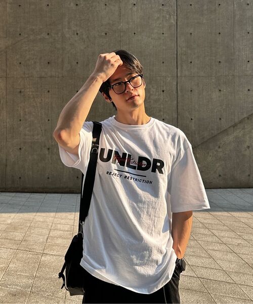 UNLOADER（アンローダー）の「パーマネント Fタイプ オーバーサイズ Tシャツ [ホワイト]（Tシャツ/カットソー・レディース・その他・X-LARGE）」の7枚目の写真