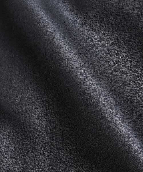 tk.TAKEO KIKUCHI（ティーケータケオキクチ）の「【本革】レザースポーツジャケット（ブルゾン・メンズ・ブラック・03/02/01/04）」の9枚目の写真