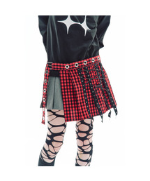 トリップベルトチェックスカート