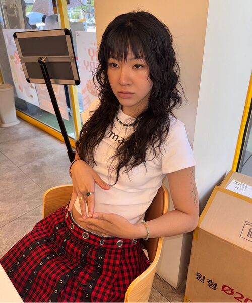 TRIPSHOP(トリップショップ)の「トリップベルトチェックスカート(スカート・レディース・レンガ・OS)」の2枚目の写真