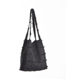 思わず迫っているショッパーバッグ 53 エスニックフリンジ - black